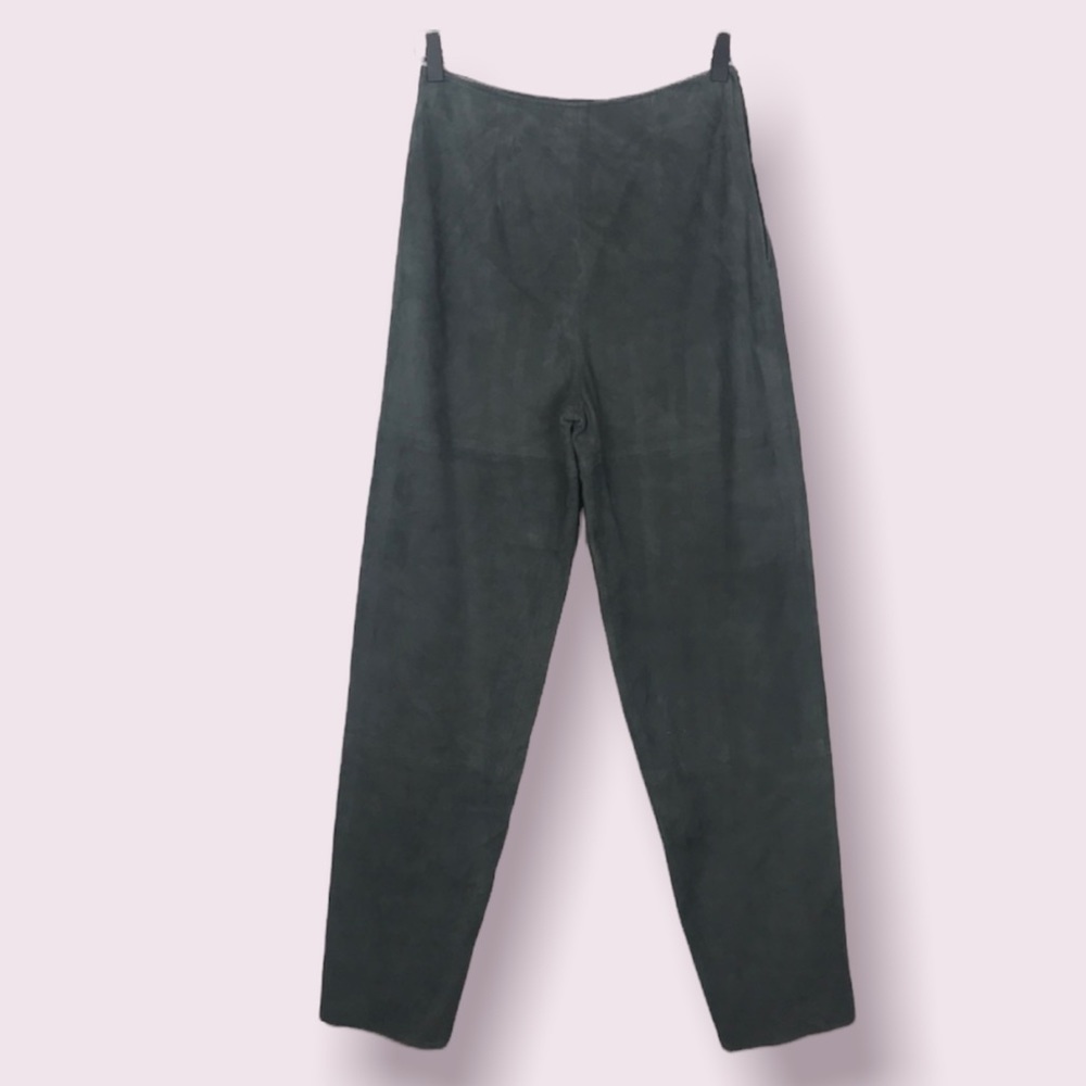 Vintage Vakko high rise suede pant